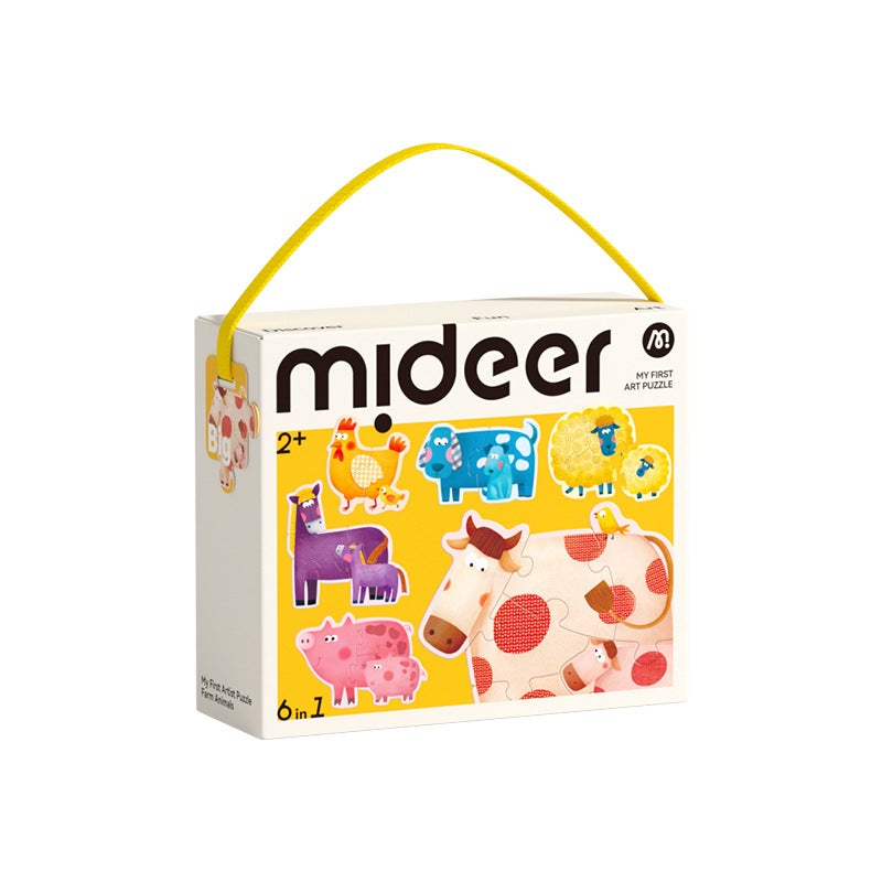 Mideer Milu Children'S Large Artistic Enlightenment Puzzle 3-6 Years Old Young Baby Mengshi Early Education Educational Toys - Image 1